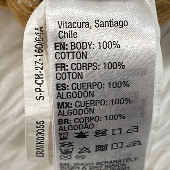 ROXY Java To Lombok Corduroy Skirt With Front & Back Pockets Size Small New - Picture 7 of 10